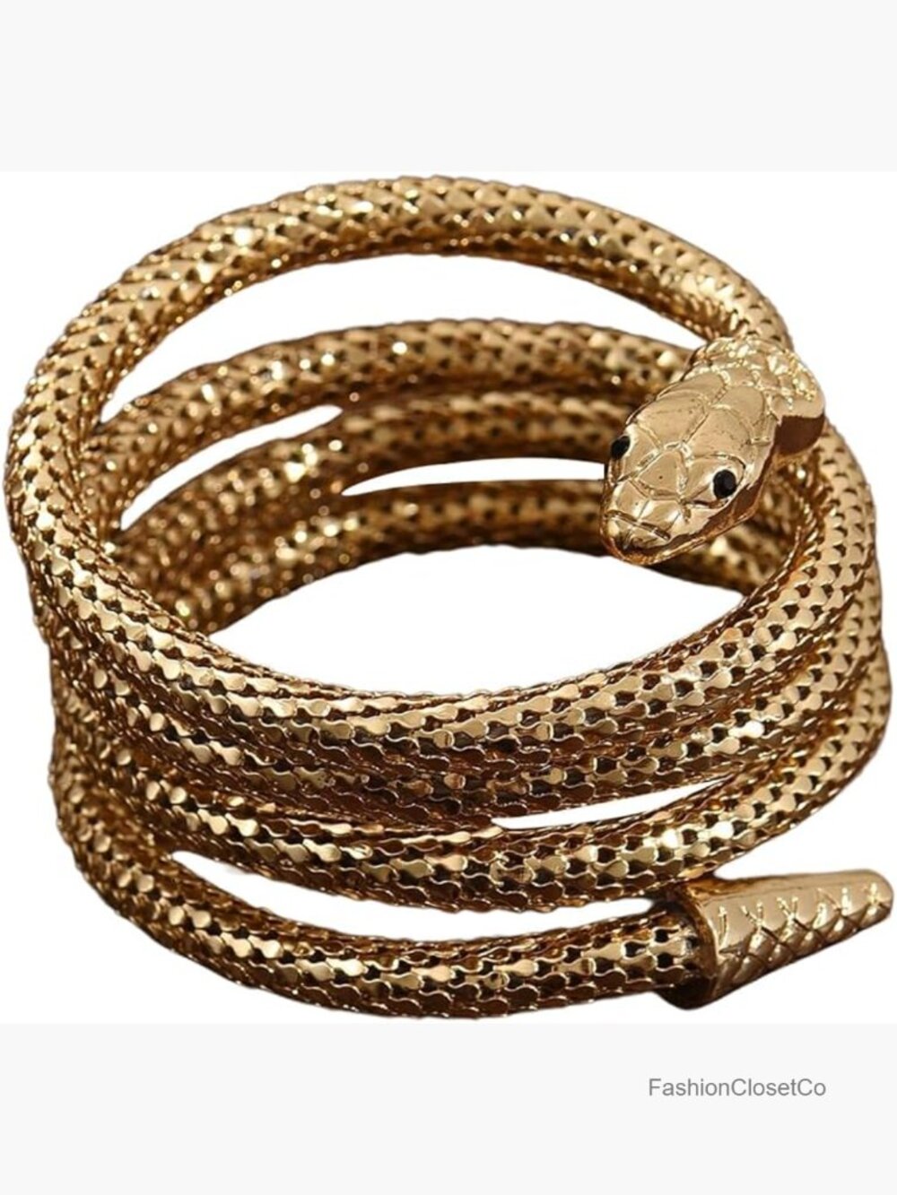 Twistable Snake Anklet Bracelet Punk Choker Iron Accessory